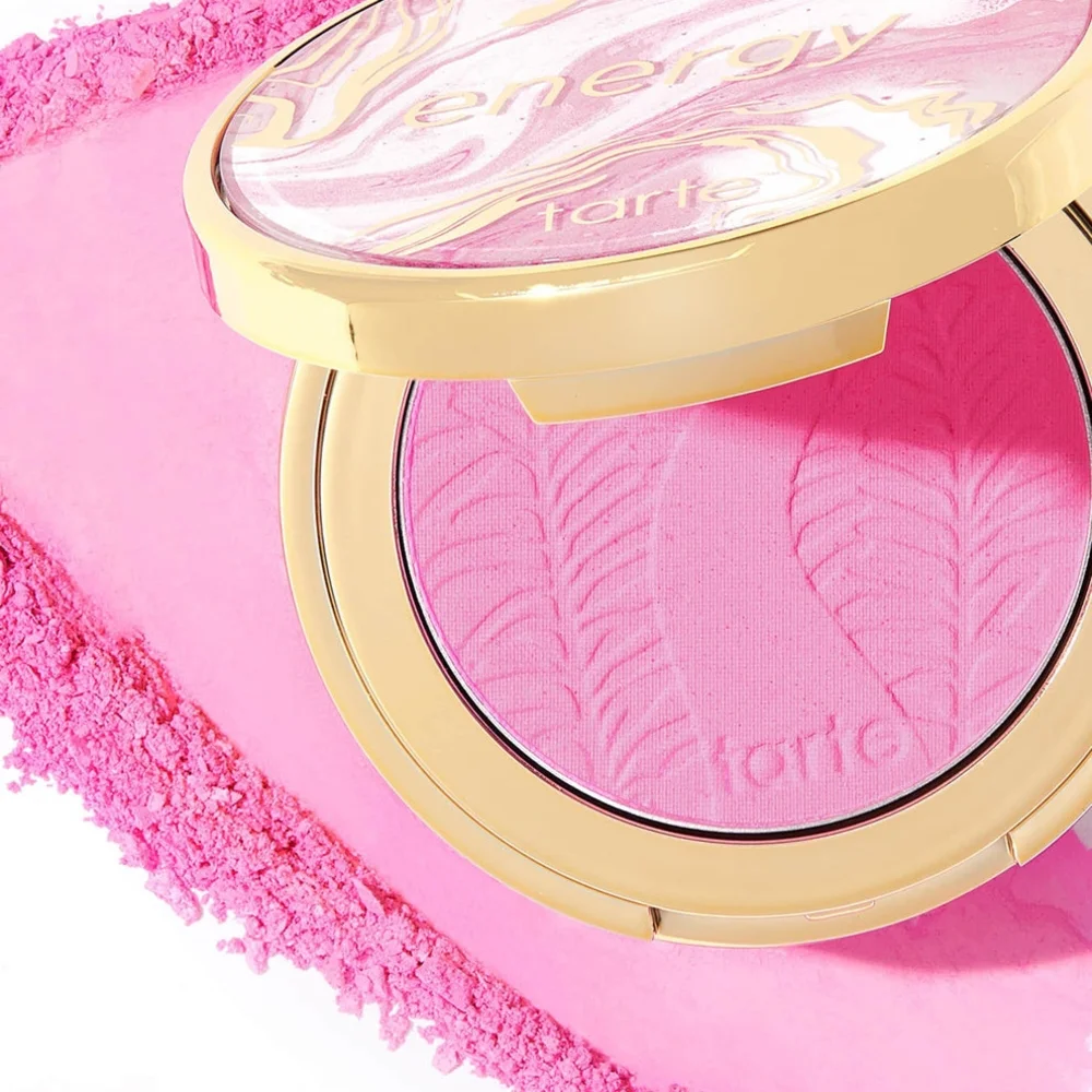 Energy Tarte Powder Blush Rosy Pink 12 Hour Wear Brand New in Box Authentic